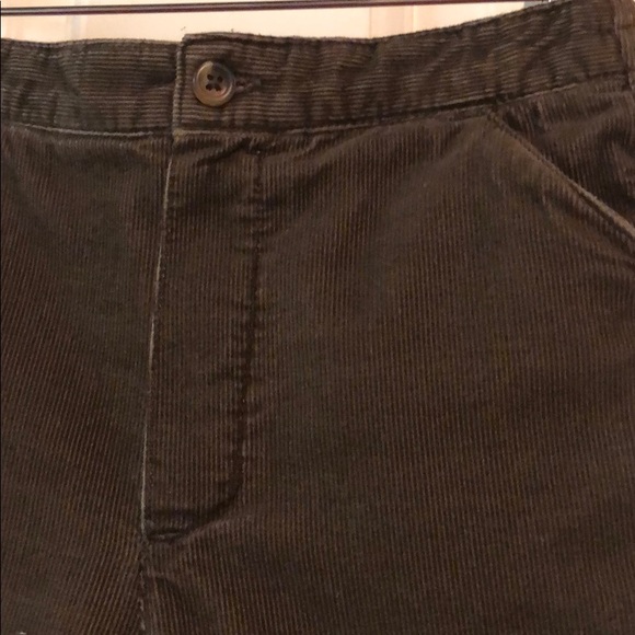 Janie and Jack chocolate brown lined corduroy - Picture 4 of 6